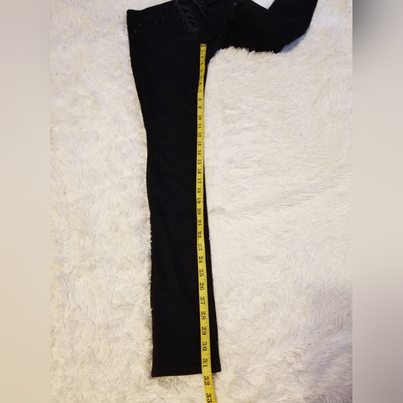 Rag & Bone Jean 26 Lace Up High Rise Skinny Women's Color Black Coal - Picture 5 of 14